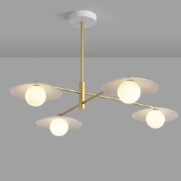 Nordic Pendellampa Creative G9 Smidesjärnsskiva Taklampa