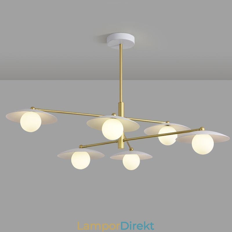 Nordic Pendellampa Creative G9 Smidesjärnsskiva Taklampa