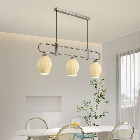 Nordic Pendel Light Smidesjärn Creative Stamen Taklampa Nordic Pendel Light Smidesjärn Creative Stamen Taklampa