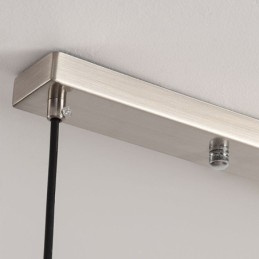 Nordic Pendel Light Smidesjärn Creative Stamen Taklampa