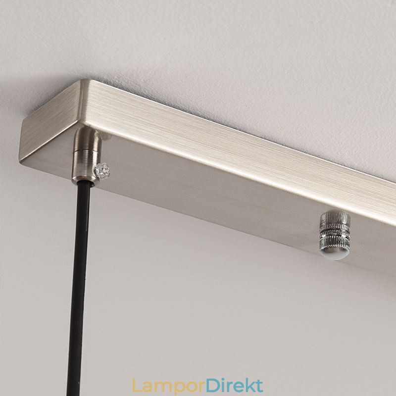Nordic Pendel Light Smidesjärn Creative Stamen Taklampa