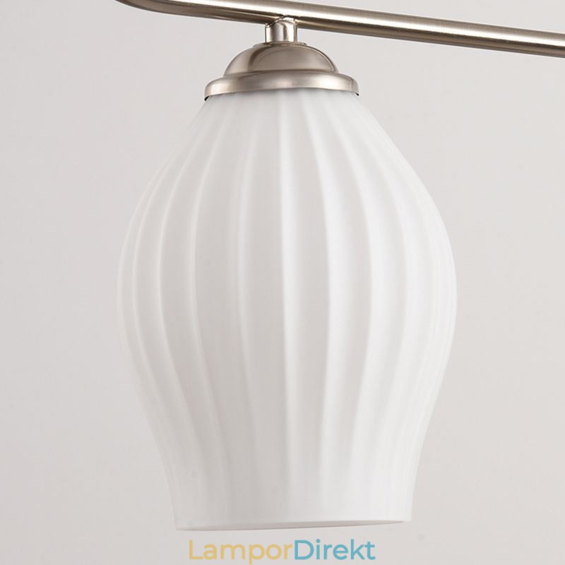 Nordic Pendel Light Smidesjärn Creative Stamen Taklampa