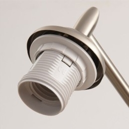 Nordic Pendel Light Creative Smidesjärn Sand Nickel Blomma Ståndare Taklampa