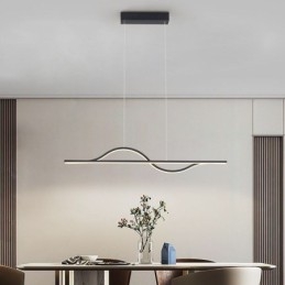 Snygg Taklampa I Aluminium Art Wave Taklampa