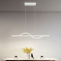 Snygg Taklampa I Aluminium Art Wave Taklampa