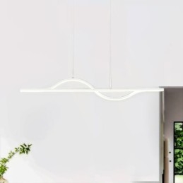 Snygg Taklampa I Aluminium Art Wave Taklampa