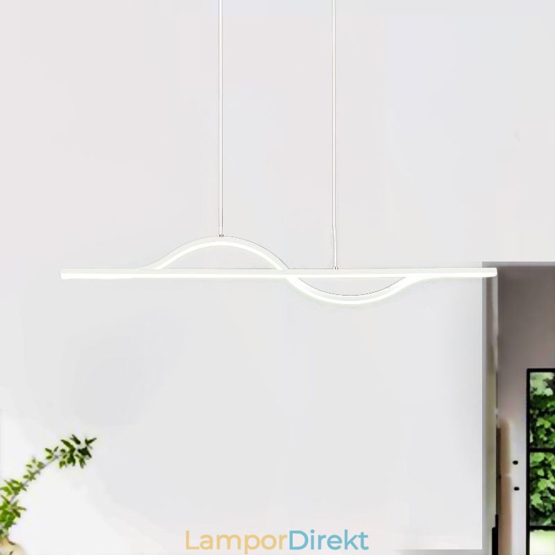 Snygg Taklampa I Aluminium Art Wave Taklampa