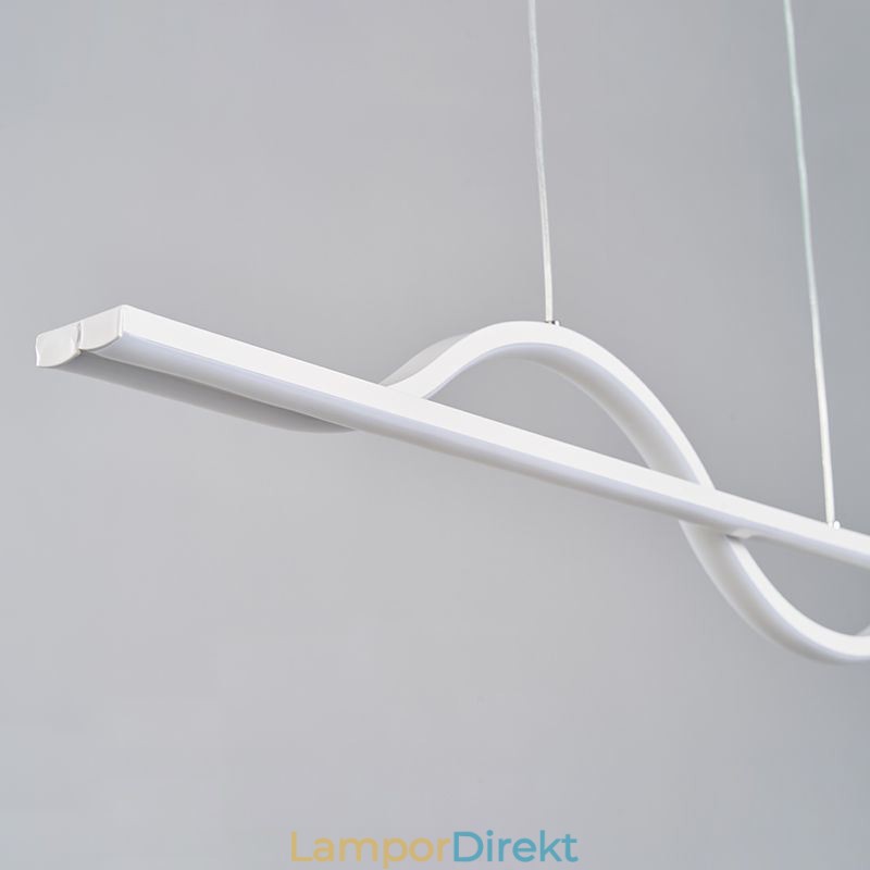 Snygg Taklampa I Aluminium Art Wave Taklampa
