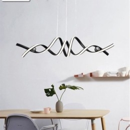 Minimalistisk Taklampa I Aluminium Konst Minimalistisk Taklampa Med Spiral