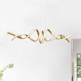 Minimalistisk Taklampa I Aluminium Konst Minimalistisk Taklampa Med Spiral