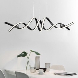 Minimalistisk Taklampa I Aluminium Konst Minimalistisk Taklampa Med Spiral