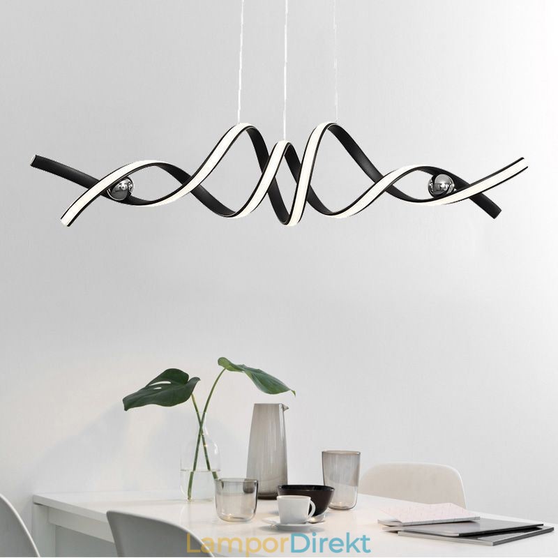 Minimalistisk Taklampa I Aluminium Konst Minimalistisk Taklampa Med Spiral