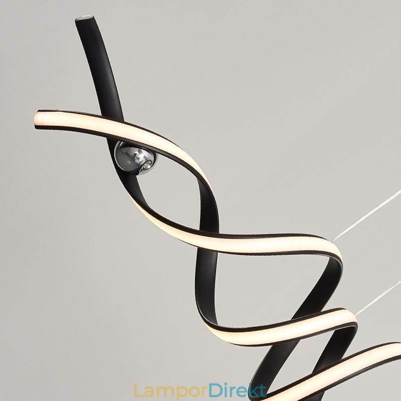Minimalistisk Taklampa I Aluminium Konst Minimalistisk Taklampa Med Spiral