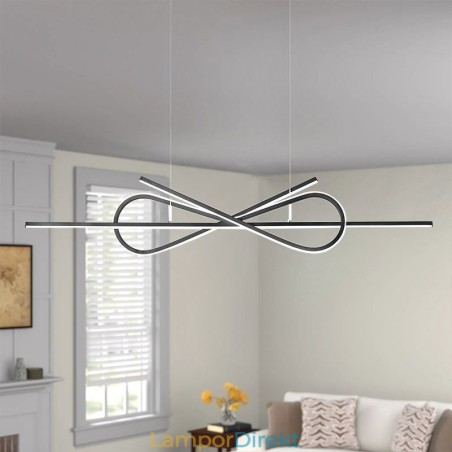 Enkel Taklampa I Aluminium Art Bowknot Taklampa Enkel Taklampa I Aluminium Art Bowknot Taklampa