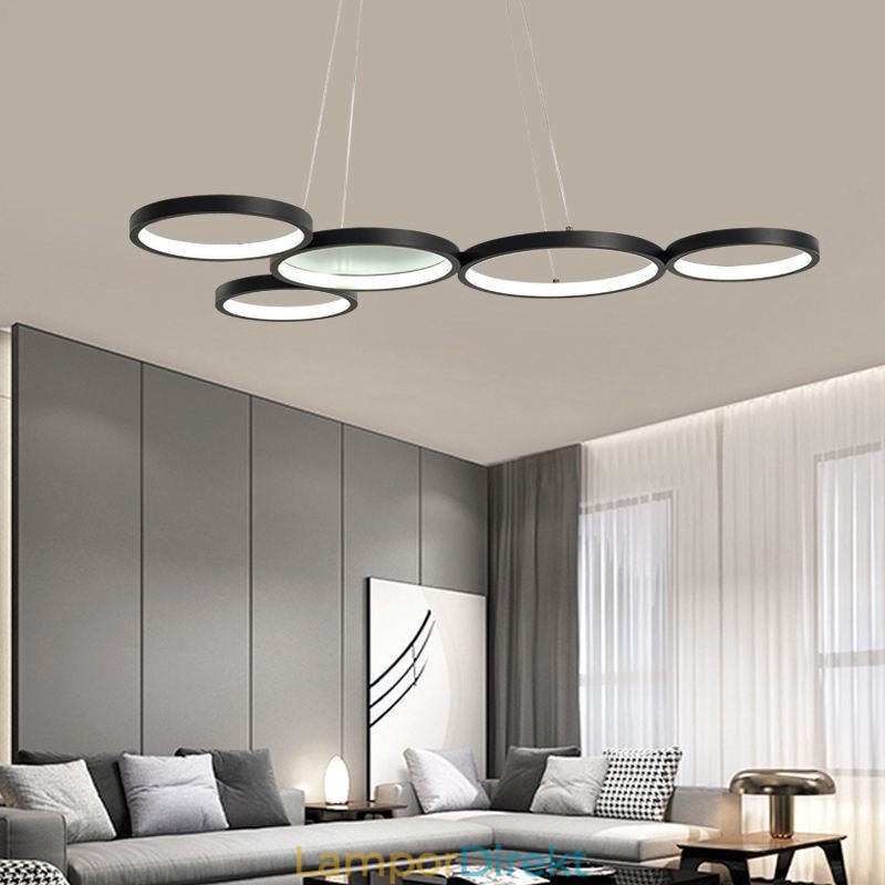 Snygg Taklampa I Aluminium Konst Taklampa