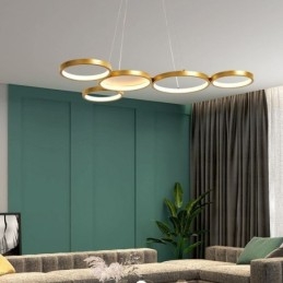 Snygg Taklampa I Aluminium Konst Taklampa