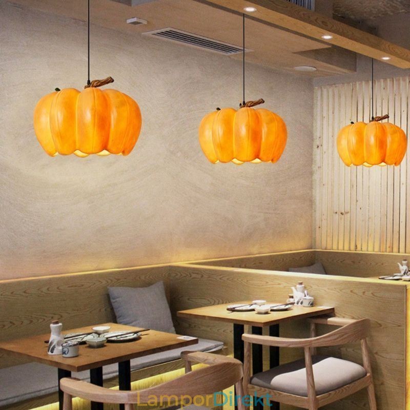 Japansk Retro Pumpa Pendel Light Creative Ceiling Lights