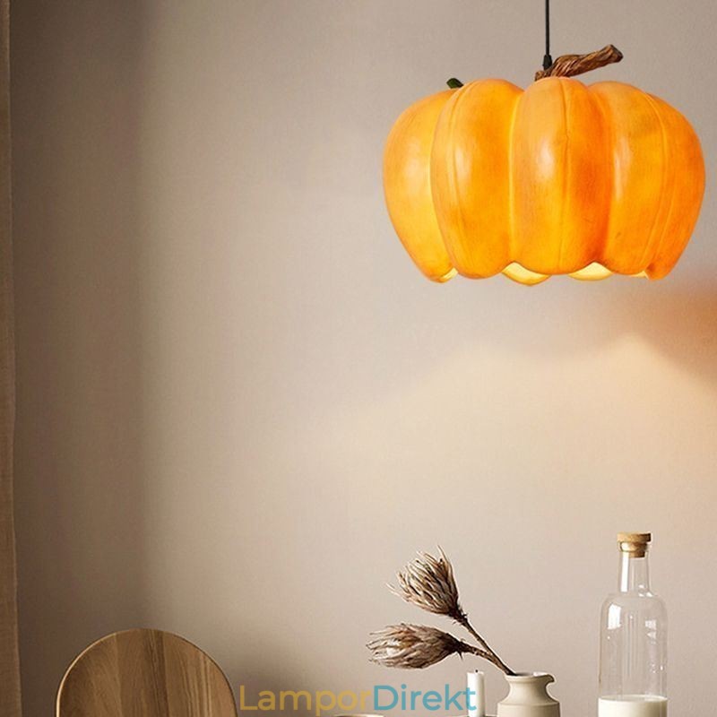 Japansk Retro Pumpa Pendel Light Creative Ceiling Lights