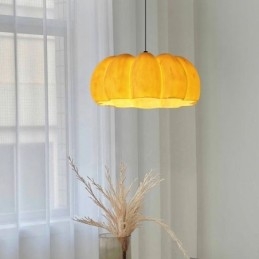 Enkelt Huvud Pumpa Taklampa Japansk Retro Taklampa