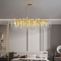 Nordic Pendel Light Golden Branch G9 Glaskrona