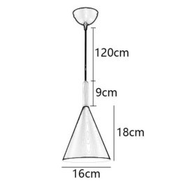 Nordic Macaron Pendellampa Single Head Pendellampa