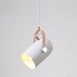 Nordic Colorful Pendent Light Macaron Single Head Pendellampa