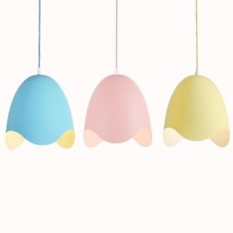 Creative Macaron Pendellampa Pendel Med Ett Huvud