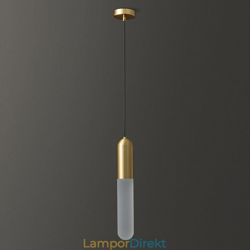 Modern Frostad Pendellampa Borstad Pendellampa