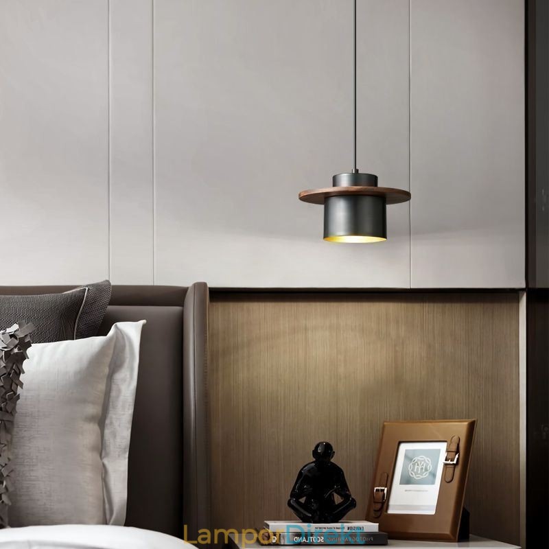 Modern Pendel Light One Light Mässing Pendel Lighting Island