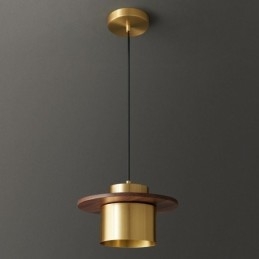 Modern Pendel Light One Light Mässing Pendel Lighting Island
