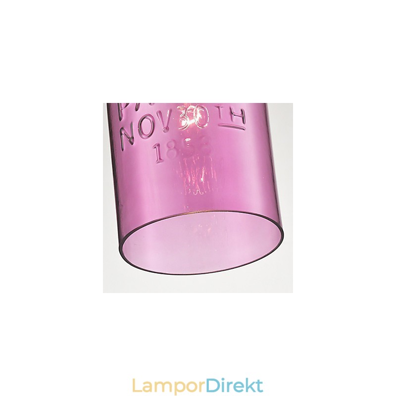 1 Ljus Modern Glas Pendellampa I Transparent Bubble Design