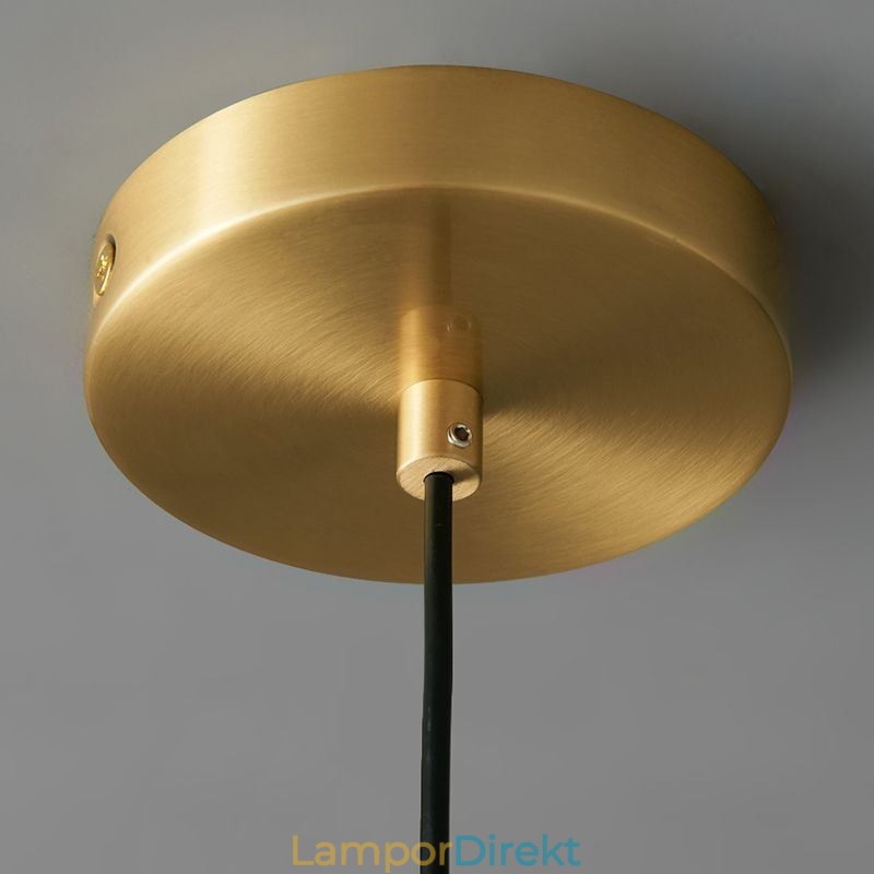 Modern Pendel Light One Light Mässing Pendel Lighting Island