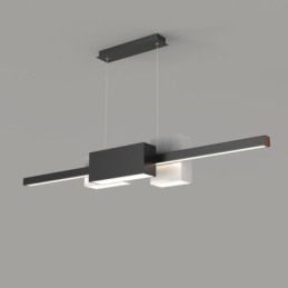 Minimalistisk Strip Pendel Light Modern Creative Hanging Light