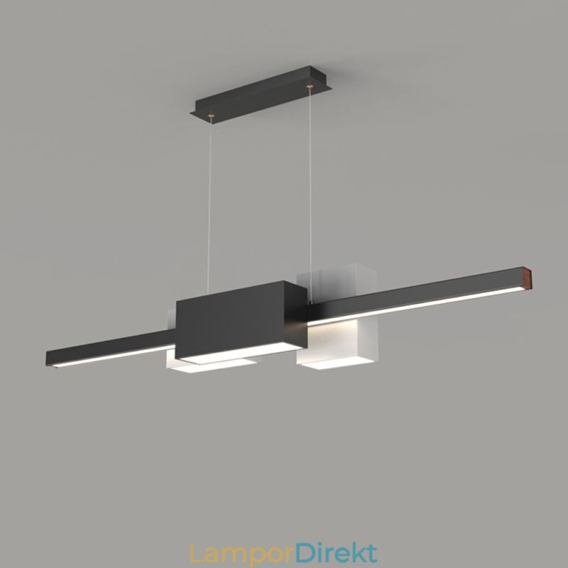 Minimalistisk Strip Pendel Light Modern Creative Hanging Light