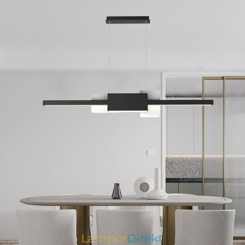 Minimalistisk Strip Pendel Light Modern Creative Hanging Light