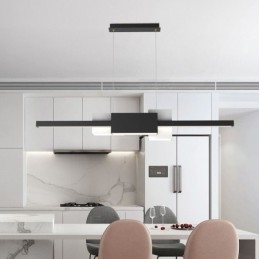 Minimalistisk Strip Pendel Light Modern Creative Hanging Light