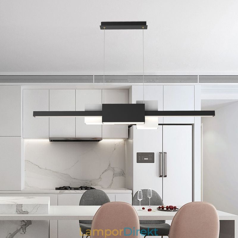 Minimalistisk Strip Pendel Light Modern Creative Hanging Light