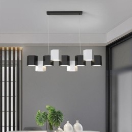 Modern Sexkantig Hänglampa Creative Combination Pendellampa