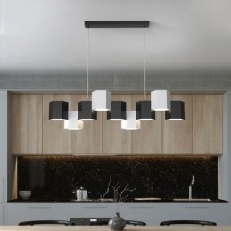 Modern Sexkantig Hänglampa Creative Combination Pendellampa