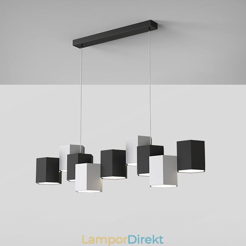 Modern Sexkantig Hänglampa Creative Combination Pendellampa