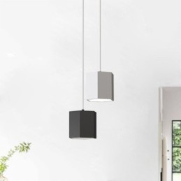 Modern Hexagonal Pendel Light Enkel Hängande Lampa