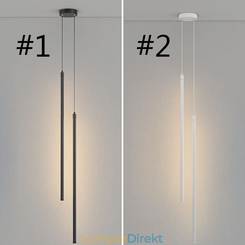 Pendellampa Nordic Long Tube Hänglampa Island