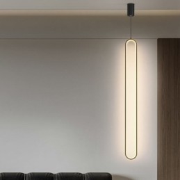 Modern Pendellampa Minimalistisk Oval Pendelbelysning