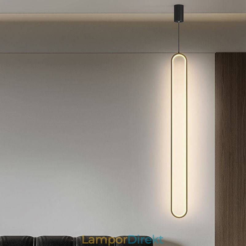Modern Pendellampa Minimalistisk Oval Pendelbelysning