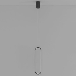 Modern Pendellampa Minimalistisk Oval Pendelbelysning
