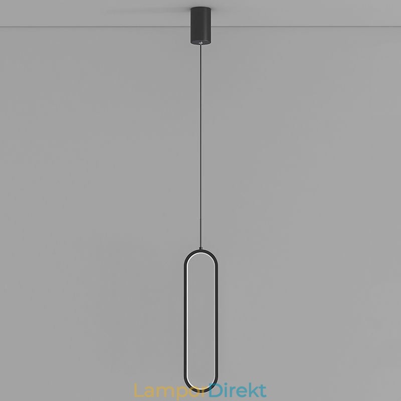 Modern Pendellampa Minimalistisk Oval Pendelbelysning