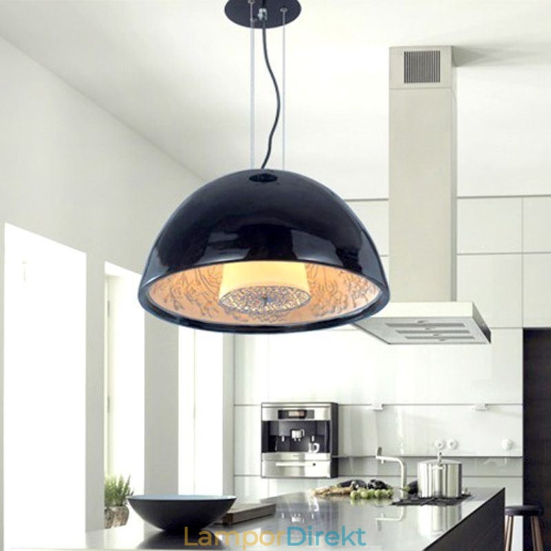 Halvcirkel Pendellampor Nordic Minimalist Pendellampa Cafe