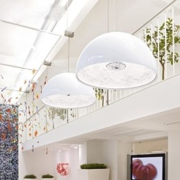Halvcirkel Pendellampor Nordic Minimalist Pendellampa Cafe
