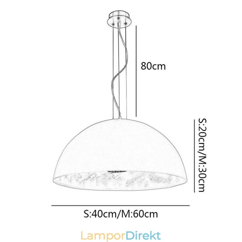 Halvcirkel Pendellampor Nordic Minimalist Pendellampa Cafe
