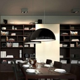 Halvcirkel Pendellampor Nordic Minimalist Pendellampa Cafe